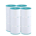 Hurricane C-7481 4 Pack Replacement Pool Filter Cartridges for Hayward SwimClear C2030 Pleatco PA56L CX481XREPAK4