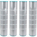 Hurricane C-7472 4 Pack Replacement Pool Filter Cartridges for Pentair Clean & Clear Plus 520 CCP520 Waterway Crystal Water 525
