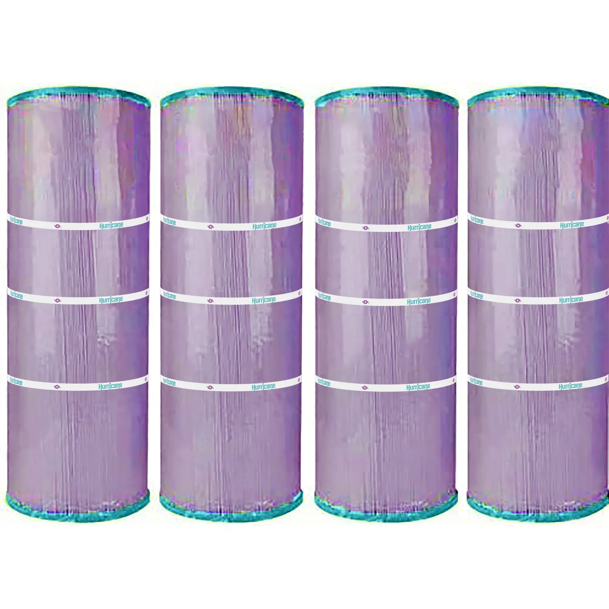 Replacement Cartridge by Hurricane for Hayward SwimClear C3020, Super Star-Clear C3000 Platinum Purple (4PK)