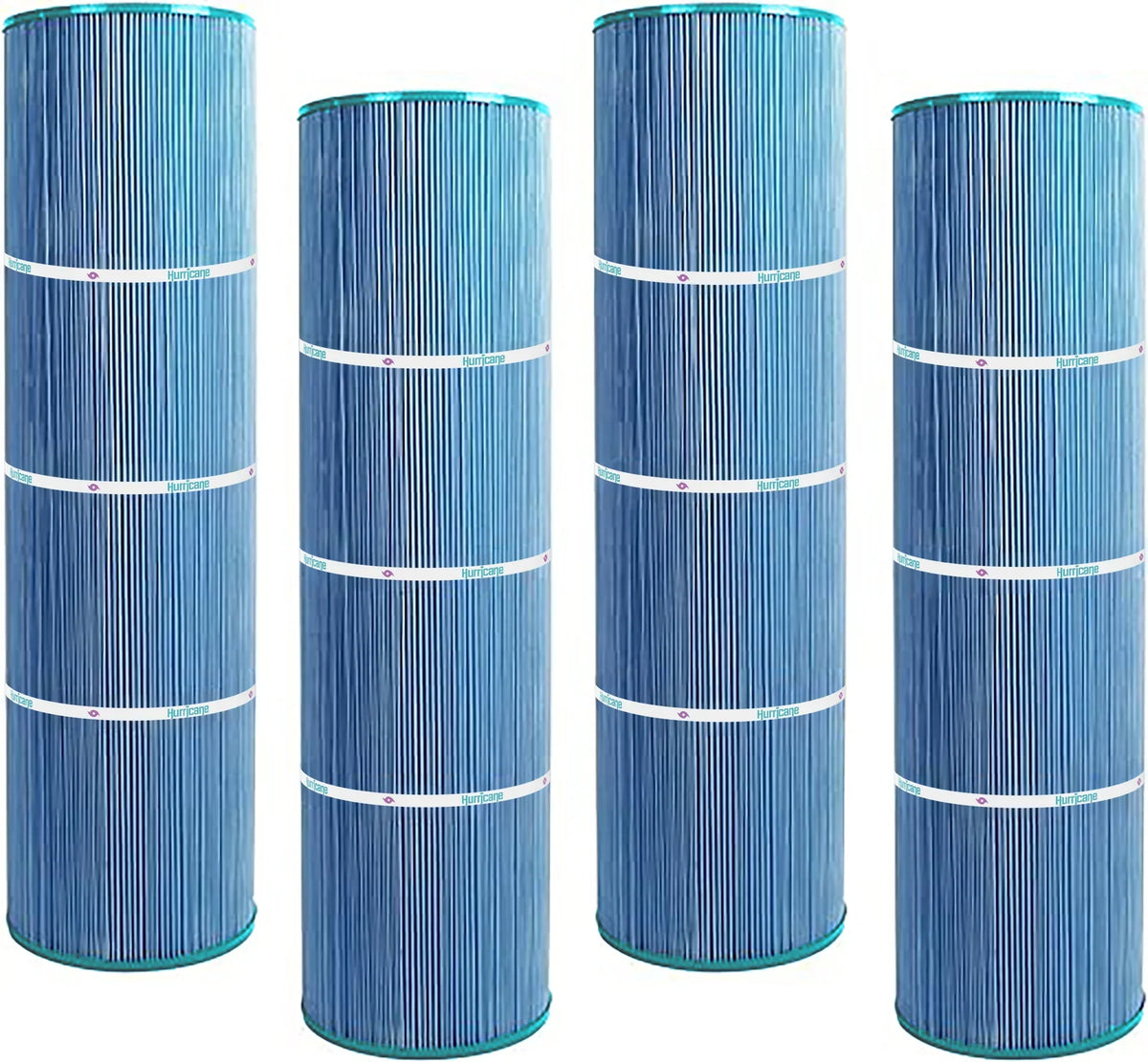 Replacement Cartridge by Hurricane for Hayward SwimClear C3030, C3025, C3020 Elite Aseptic (4PK)