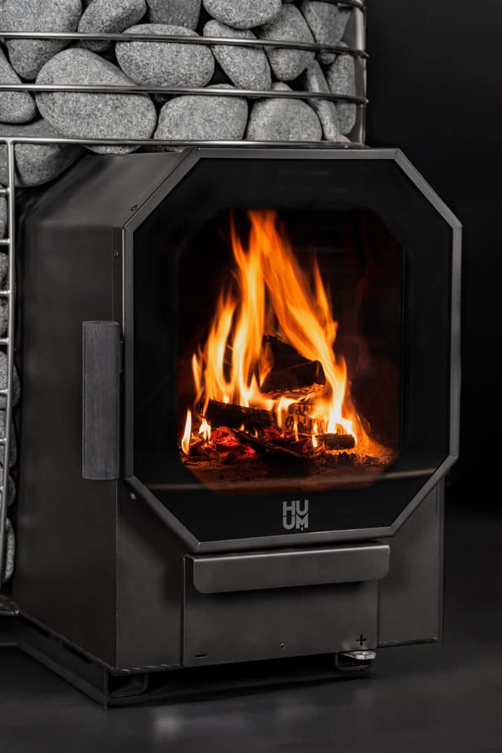HUUM Hive Flow Mini LS Wood-Burning Sauna Stove