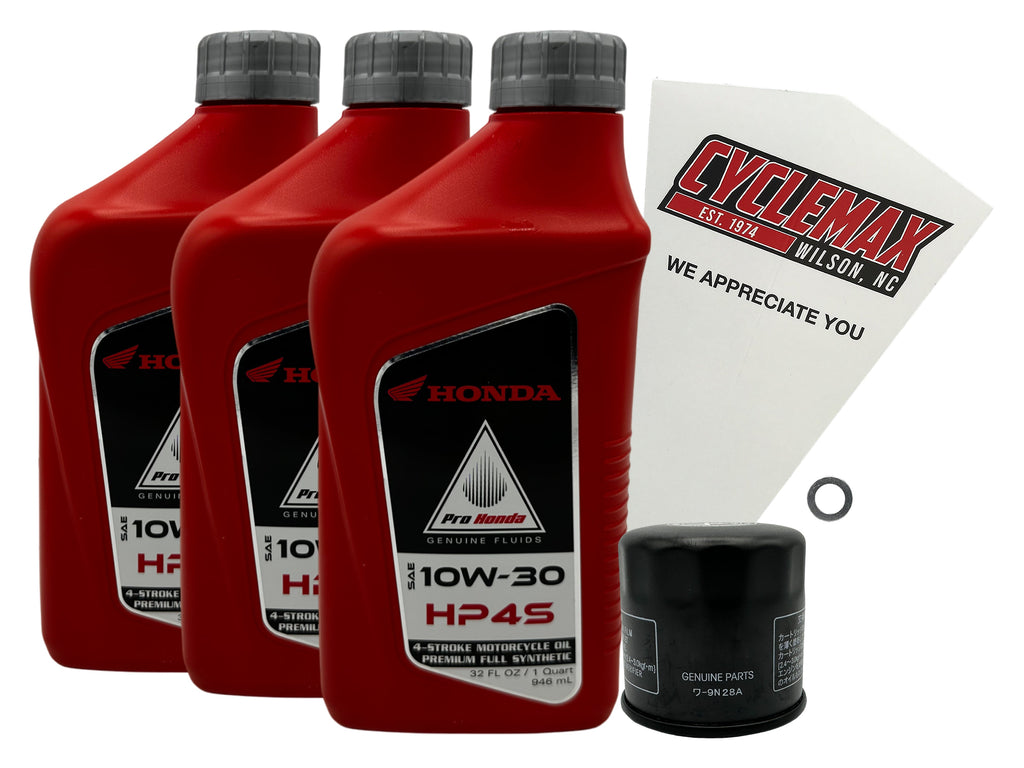 Honda HP4S Full Synthetic Oil Change Kit for 2023-2026 CL500