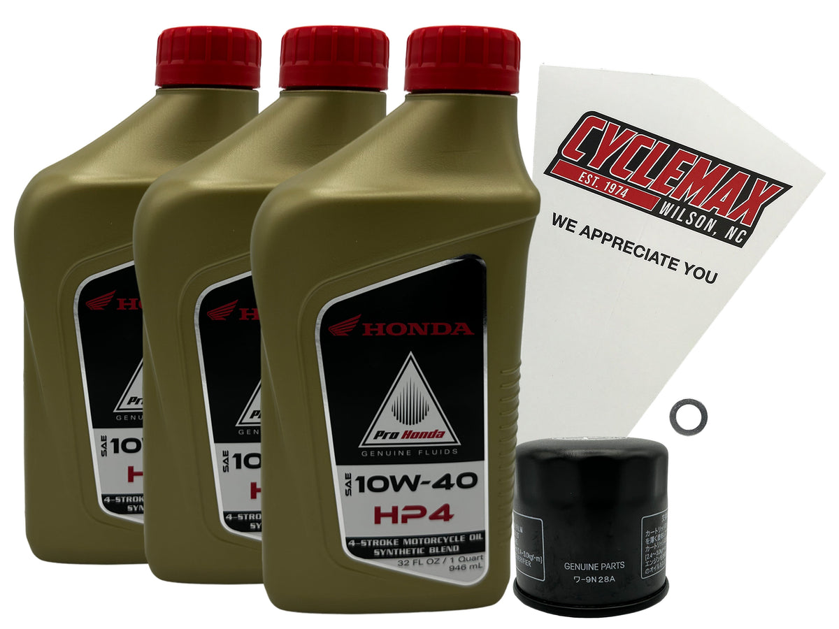 Honda HP4 Semi-Synthetic Oil Change Kit for 2023-2026 CL500