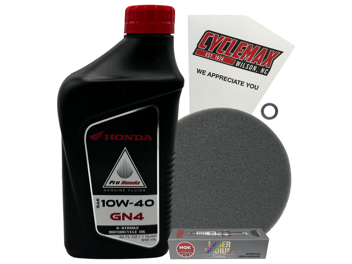 Honda GN4 Standard 10W-40 Tune-Up Kit for 2004-2025 CRF50F