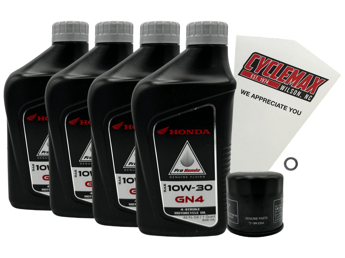 Honda GN4 Standard 10W-30 Oil Change Kit for 2018-2025 CB1000R