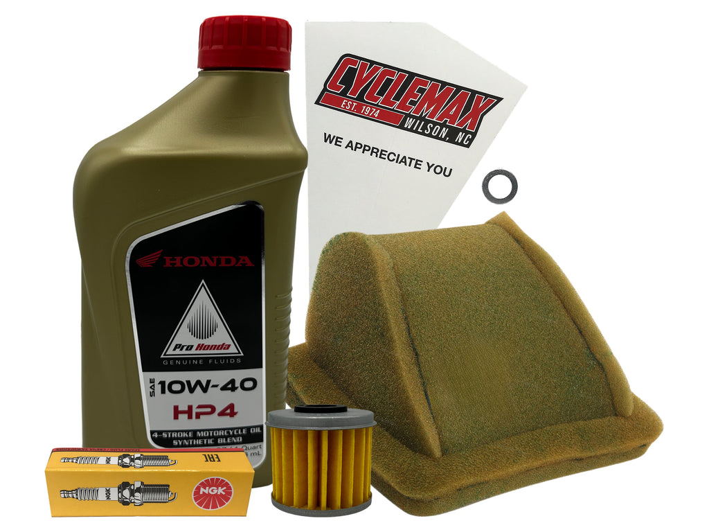 Honda HP4 Semi-Synthetic Tune-Up Kit for 2018-2025 MONTESO 4RT