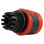 Female Soft Touch Hose Connector 1/2" or 5/8" Hose, Black