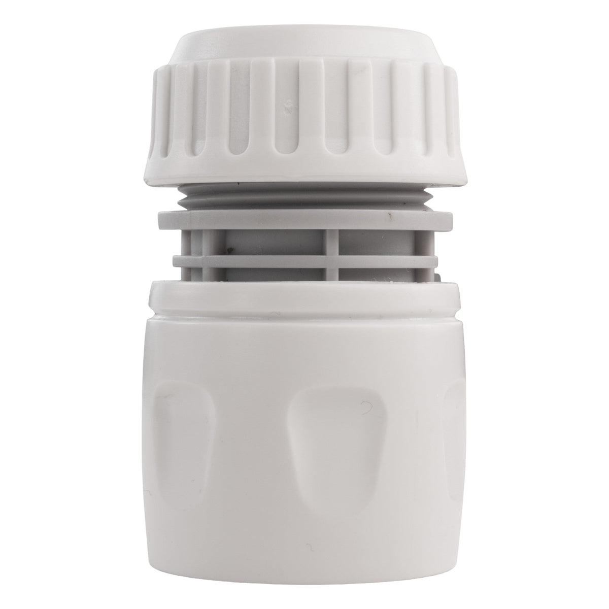 Female Hose Connector, 1/2" or 5/8" Hose,Gray