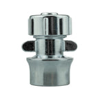 19mm Brass Barb with BSPF-Quick Connect Valve & Hose Connector Zinc