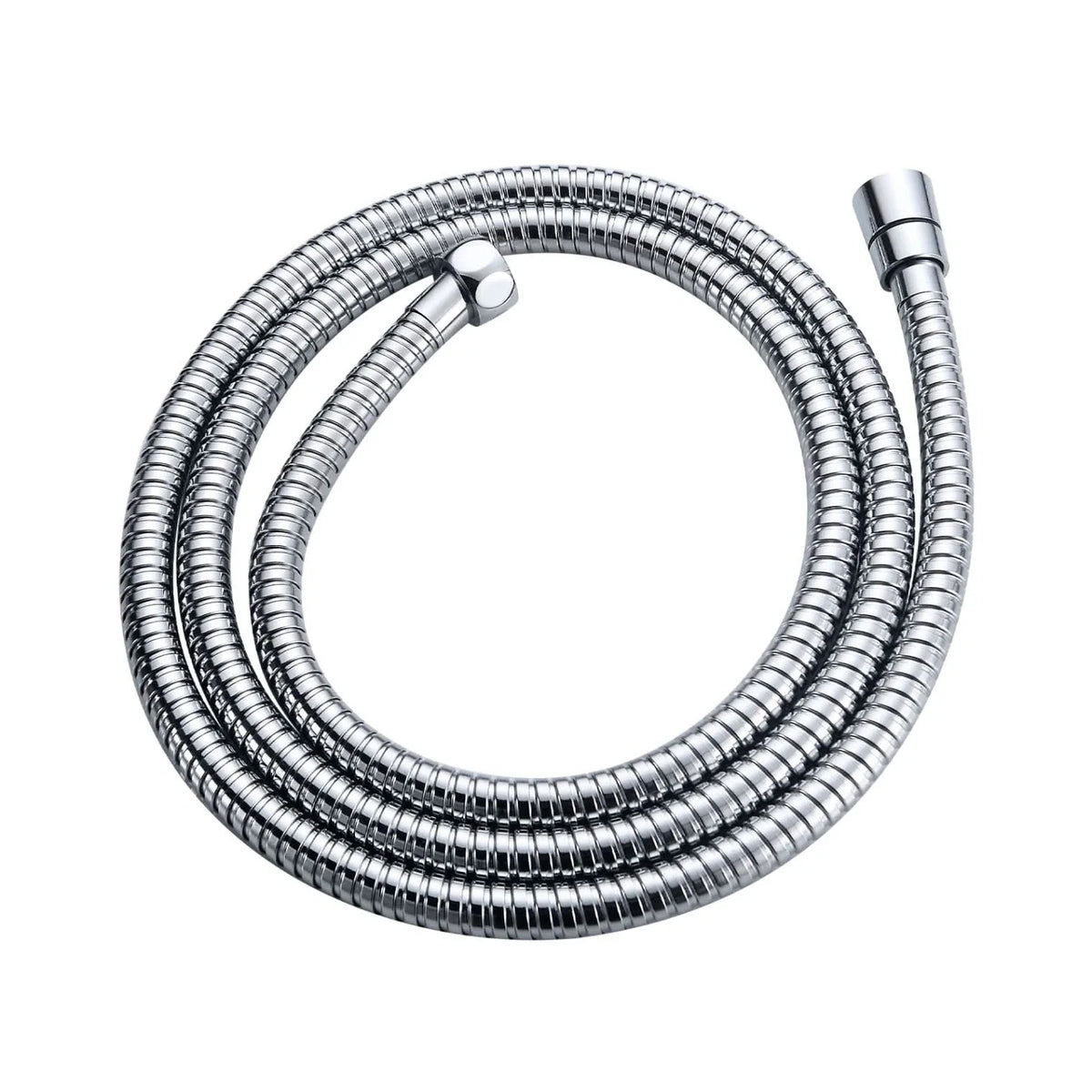 VeeBath Essentials Flexible Stainless Steel Shower Hose - Chrome