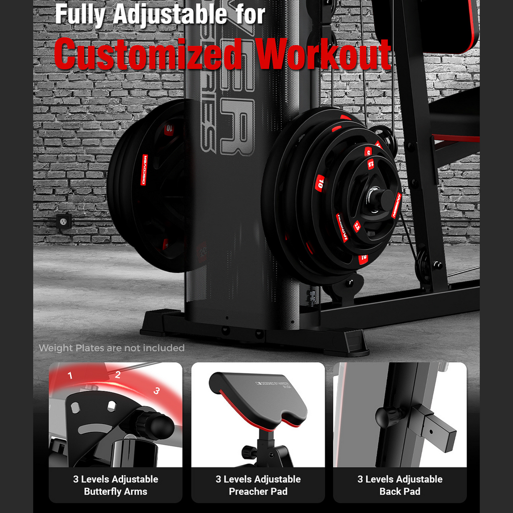 Harsion HR-G11511 Multi Station Gym Plate Loaded
