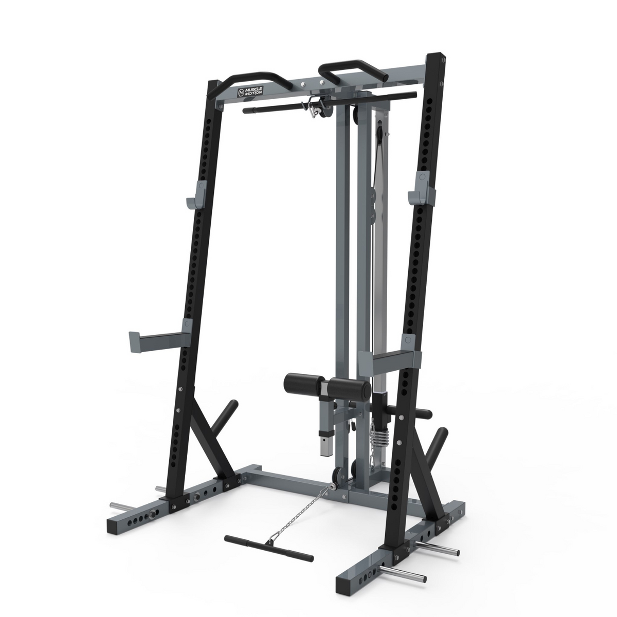 Muscle Motion Half Rack with High Low pulley (Rating Certified)