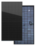 HT-SAAE 405W Solar Panel | Bifacial Black Frame HT66-166M
