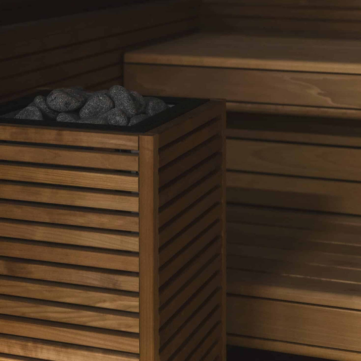 HUUM CORE 9 kW Electric Sauna Heater with Wood Panels
