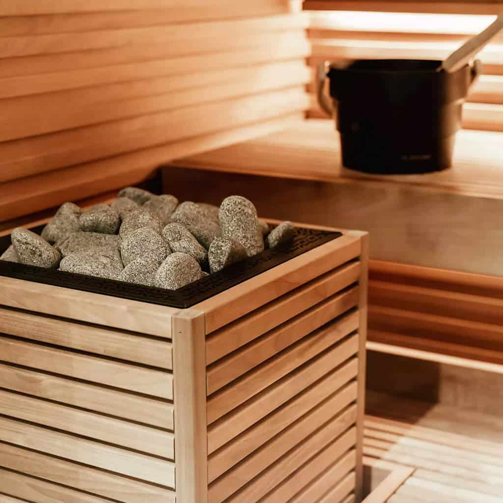 HUUM CORE 9 kW Electric Sauna Heater with Wood Panels