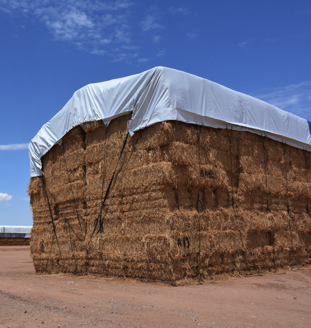 Hay Tarp Cover with Hand Straps 16 Mil Black White Extra Heavy Duty Poly(QuickShip 3 Days)
