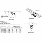 HPC Fire Linear Flat Interlink Torpedo Fire Pit Kit (On/Off Electronic Ignition)