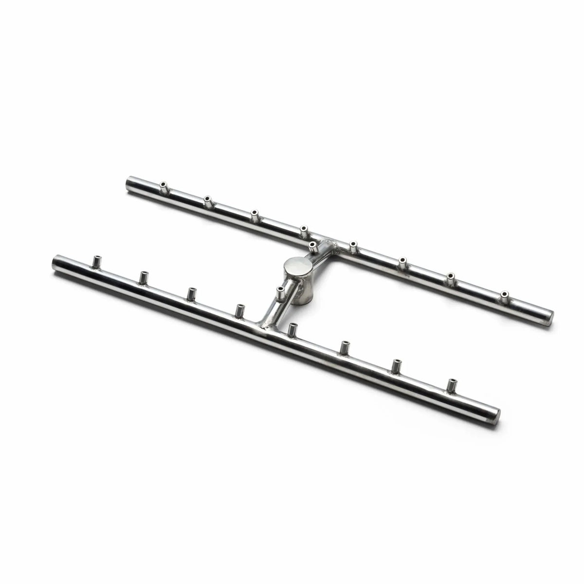HPC Fire Rectangle Flat Fire Pit H-Burner Kit (On/Off Electronic Ignition)