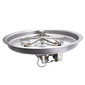 Round Drop-In On/Off Electronic Ignition Fire Pit Burner Kit by HPC Fire