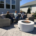 Round Drop-In On/Off Electronic Ignition Fire Pit Burner Kit by HPC Fire