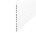 Hollow soffit white ceiling cladding