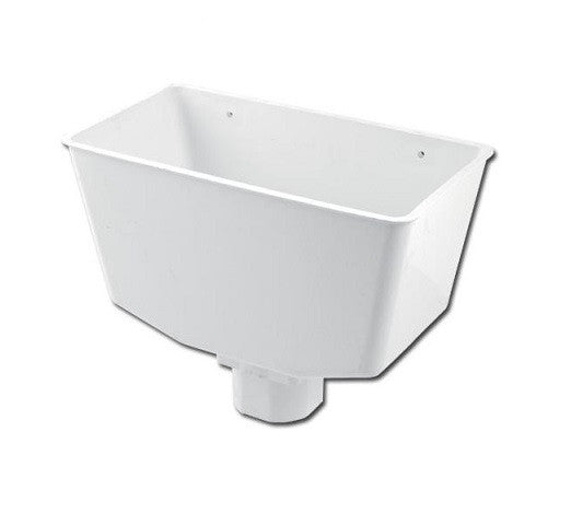 Gutter and Downpipe - White Round from Marshall-Tufflex - Virtual Plastics Ltd.