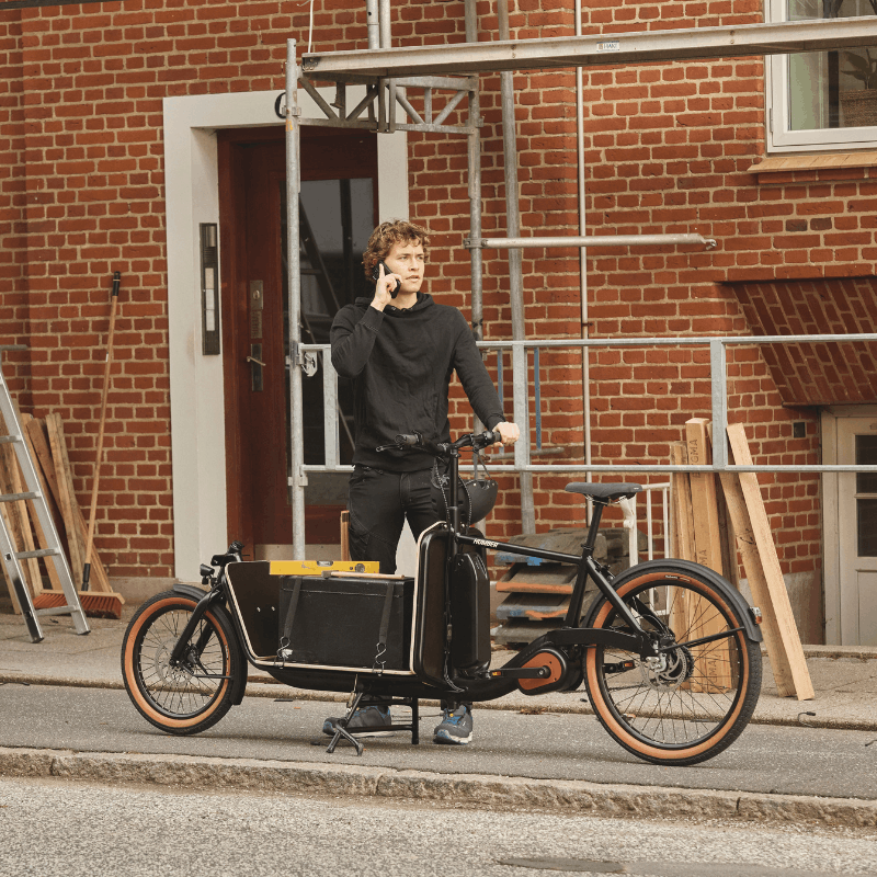 Humber Dynamic Cargo 2 Flatbed Mid-Drive Electric Bike 250w