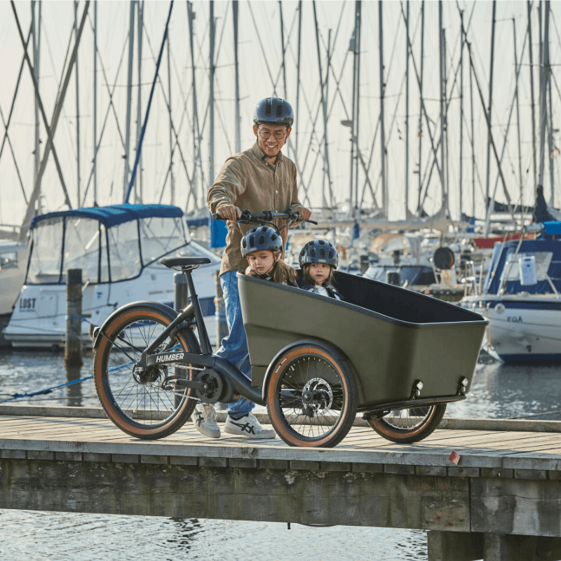 Humber Dynamic Cargo 3 Mid-Drive Electric Bike 250w