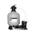 Upgrade to 19 in. Blue Torrent Sand Filter  System with 1.5 HP Pump