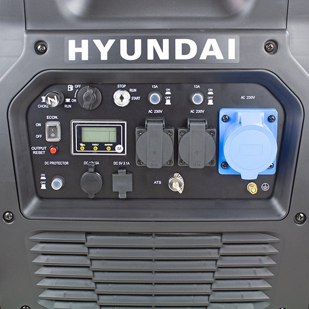Hyundai HY6500SEi 6600W Petrol Inverter Generator
