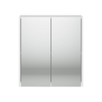 Rehaus 2 Door Non Illuminated Mirror Cabinet - Gloss White