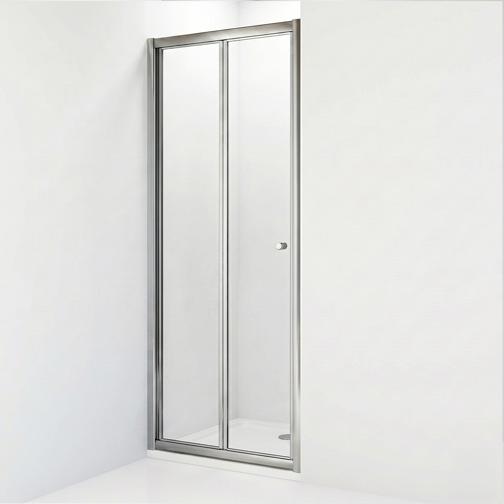 Vesper 4mm Glass Bi-Fold Shower Door - Chrome