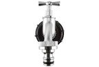 IBC 2” S60X6 Cap with Quick Connect Nickle Plated Bib Tap ½” BSP