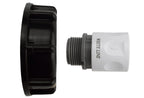 IBC 2” S60X6 Cap with ¾” BSP Threaded Hose Connector WL