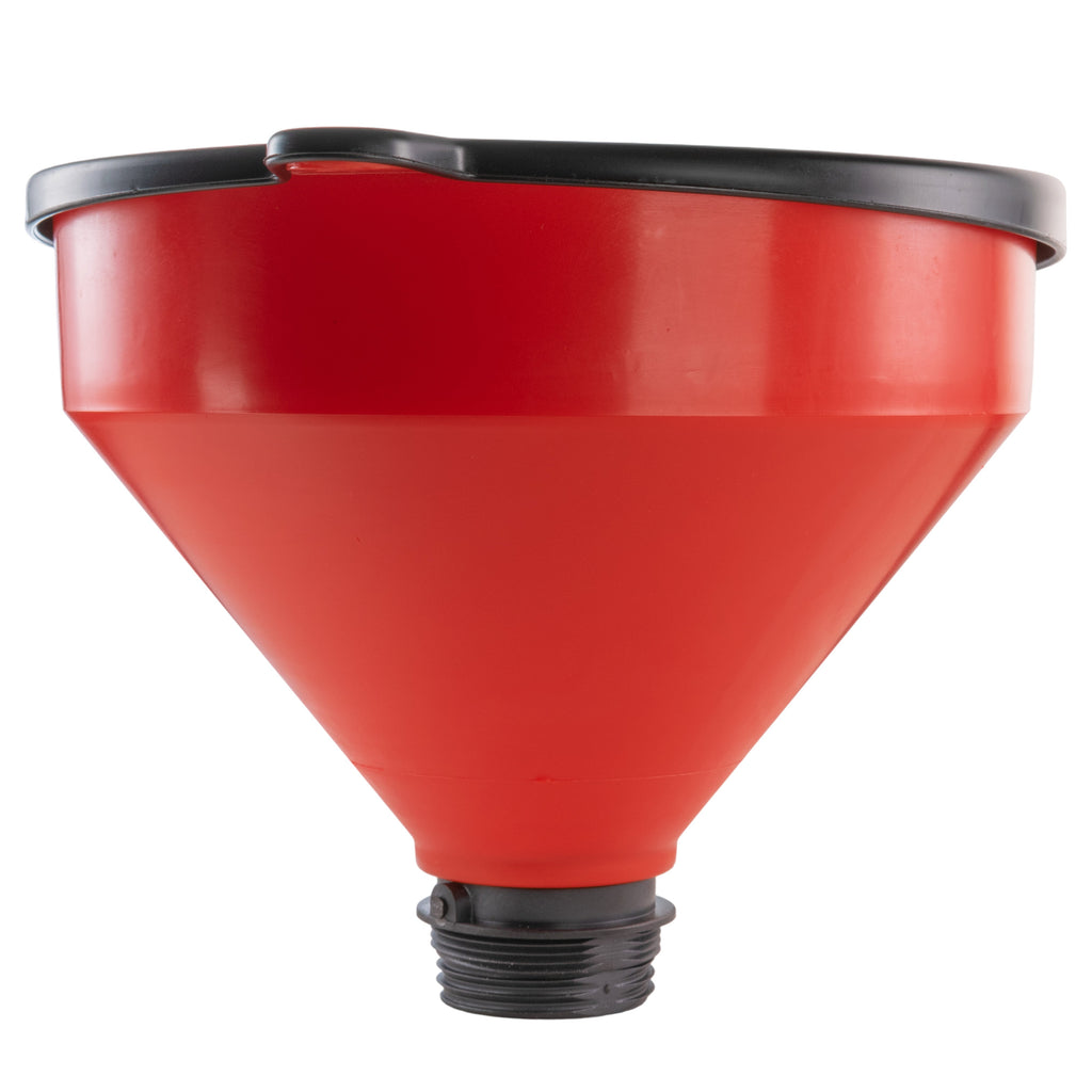 10" Funnel Tank With Lid and Screen Mesh Filter