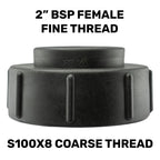 IBC S100X8 Adapter to 2"BSPF