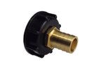 IBC 2” S60X6 Cap with 19mm Brass Barb