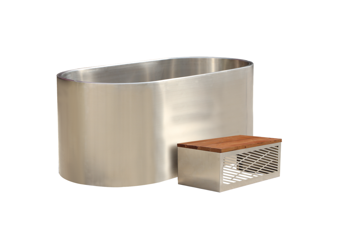 Oval Steel Ice Bath