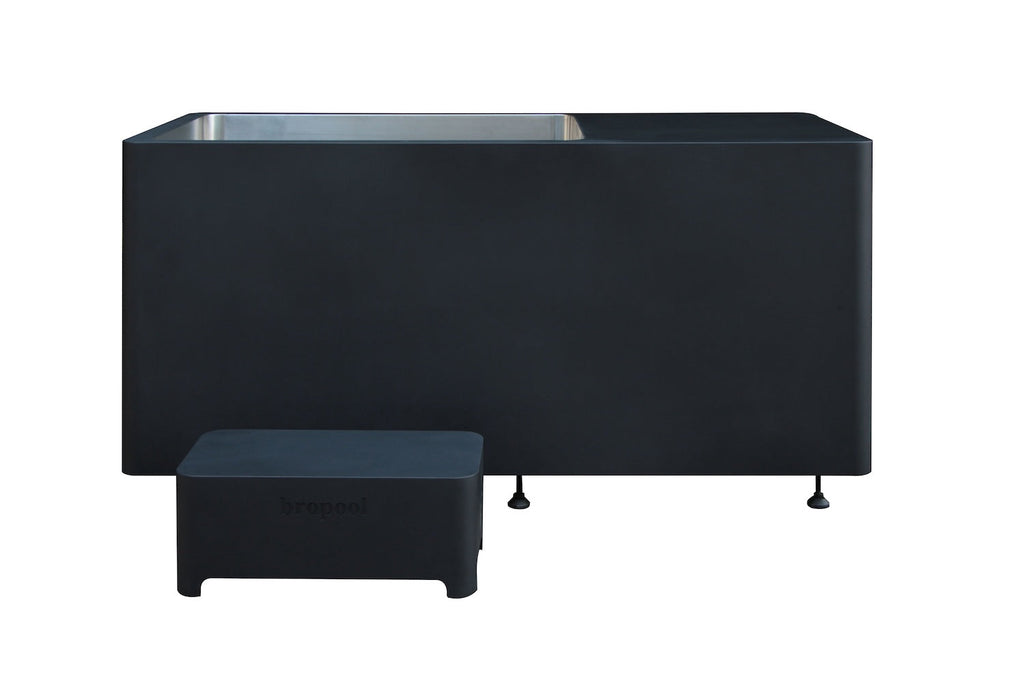 Blacked Out Ice Bath