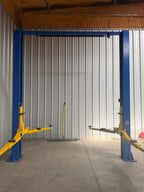 Tuxedo TP9KACX 9,000lb Clear Floor Two Post Lift - Asymmetric