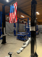 Tuxedo TP9KAC-TUX Clear Floor 9,000lb Two Post Lift