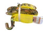 2" X 30' YELLOW STRAP USA MADE WITH JHOOK