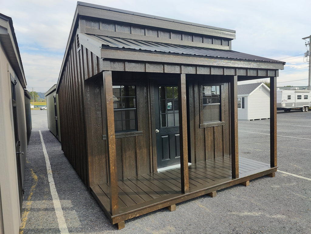 12x18 Western Shed- Board & Batten Siding