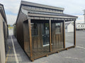 12x18 Western Shed- Board & Batten Siding