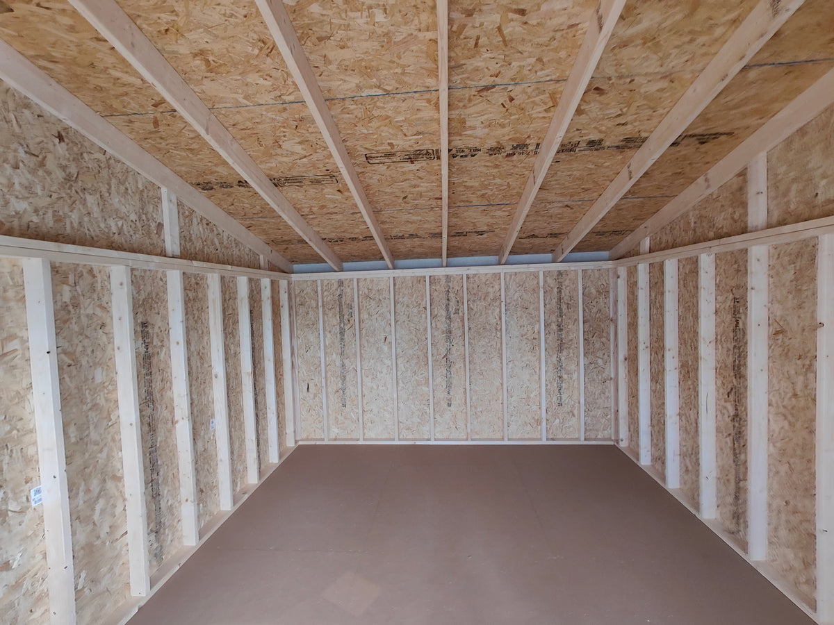 12x18 Western Shed- Board & Batten Siding