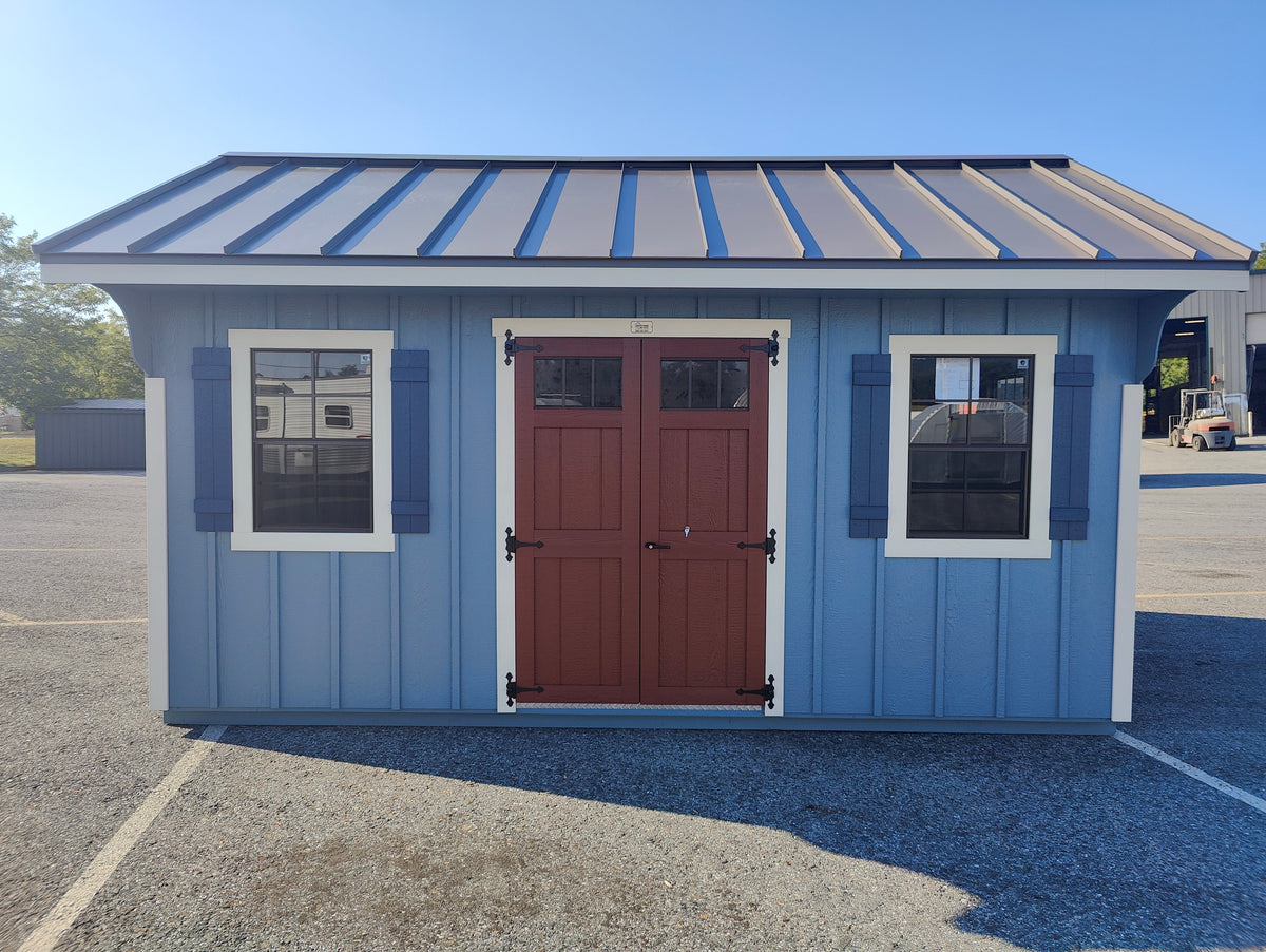 12x16 Board & Batten Saltbox – Classic Edition