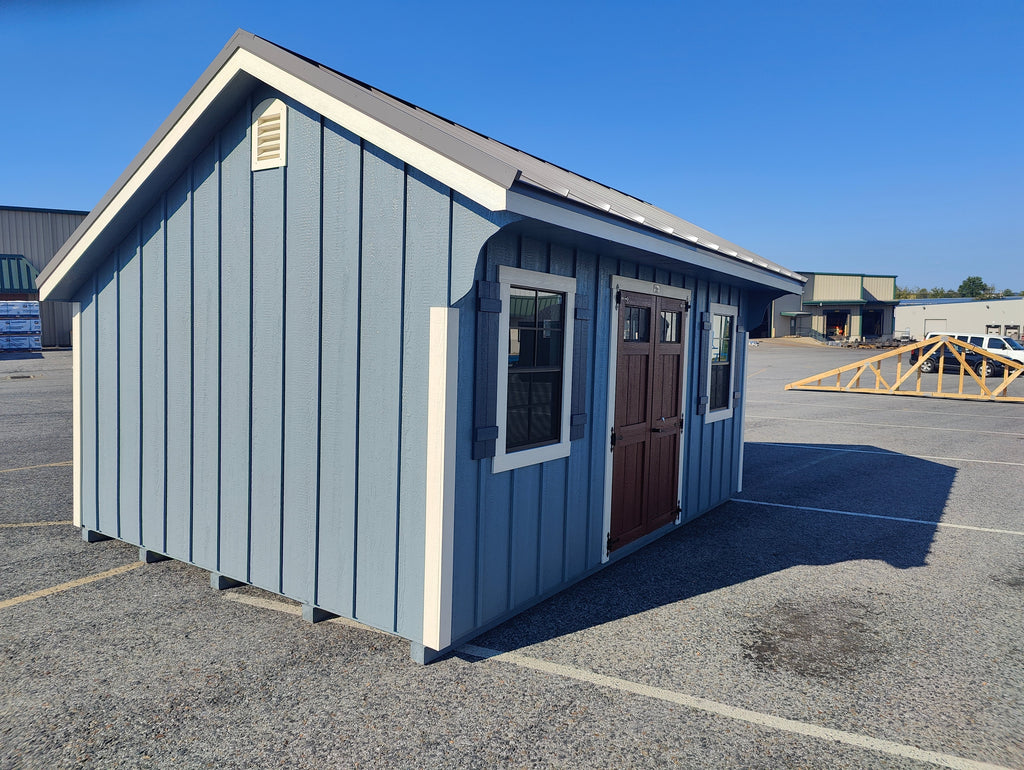 12x16 Board & Batten Saltbox – Classic Edition