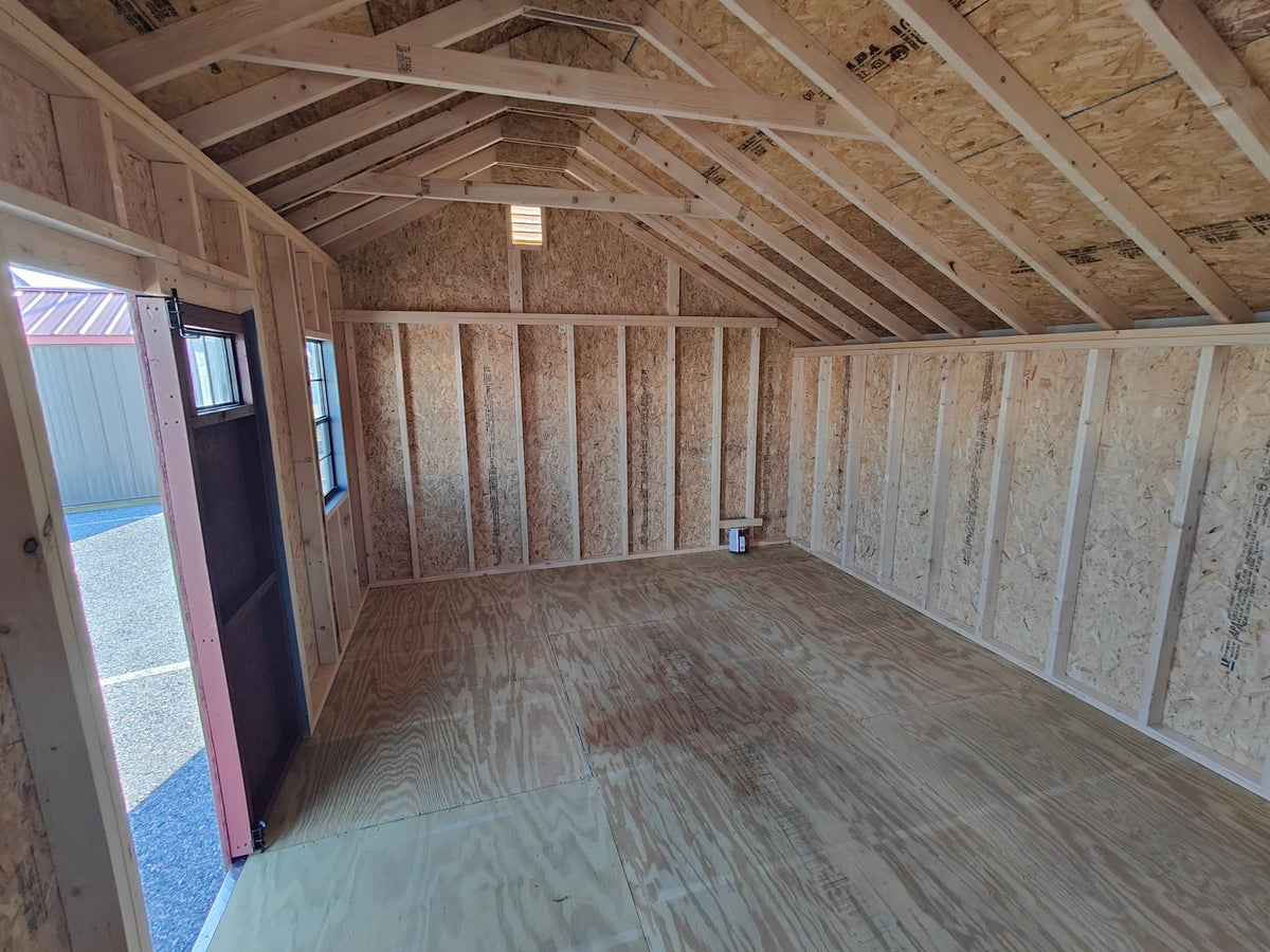 12x16 Board & Batten Saltbox – Classic Edition