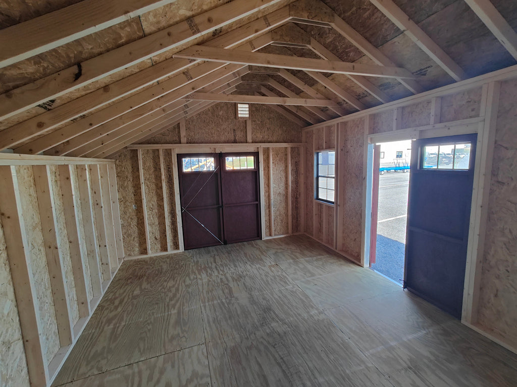 12x16 Board & Batten Saltbox – Classic Edition