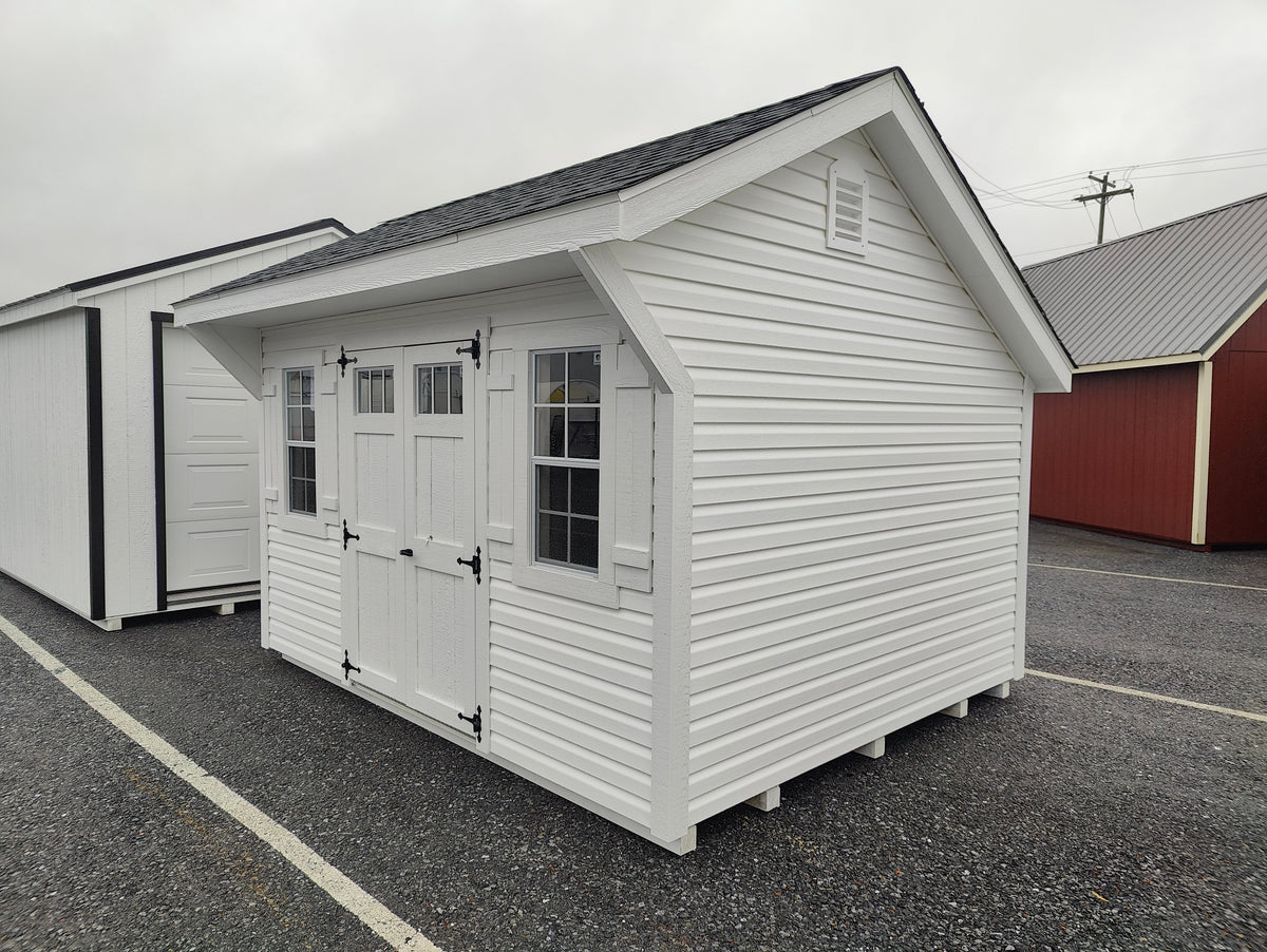 10x12 Vinyl Saltbox – Classic Edition